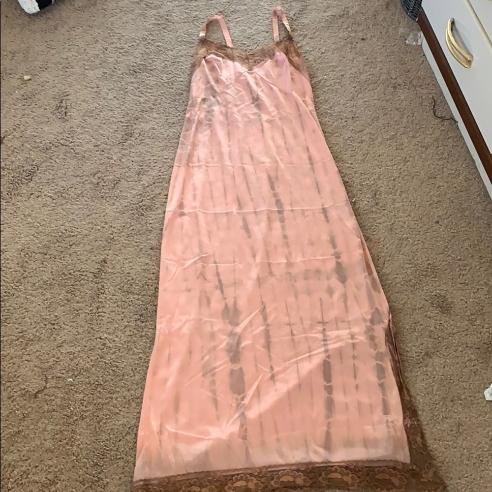 Maxi tie dye dress